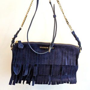 Burberry Peyton Fringe Crossbody Bag